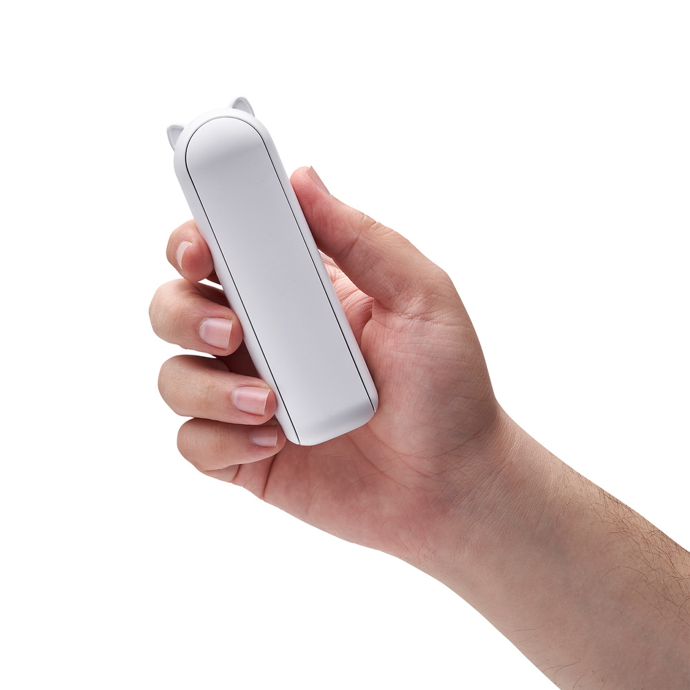 Mini Ventilador Plegable Recargable A Bateria. 3 Velocidades Funcion Powerbank
