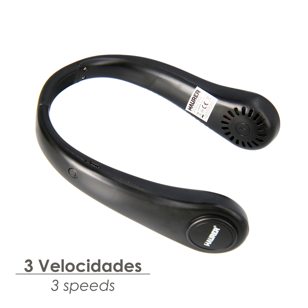 Ventilador De Cuello Recargable Bateria
