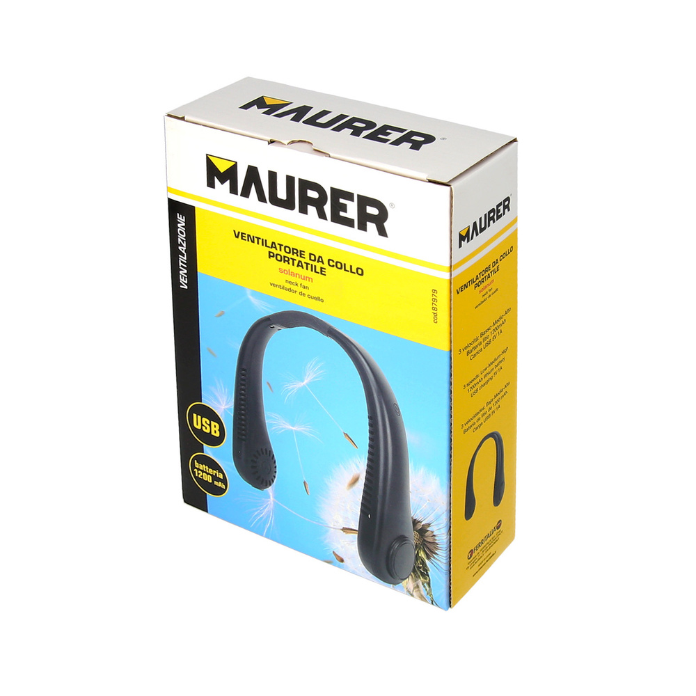 Ventilador De Cuello Recargable Bateria
