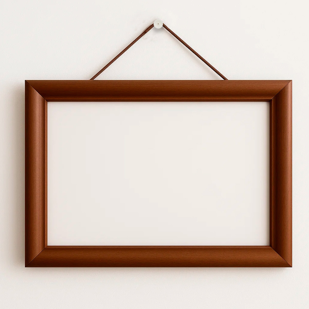 Cuelga Cuadros Redondo Grande (Blister 5 unidades) Clavar