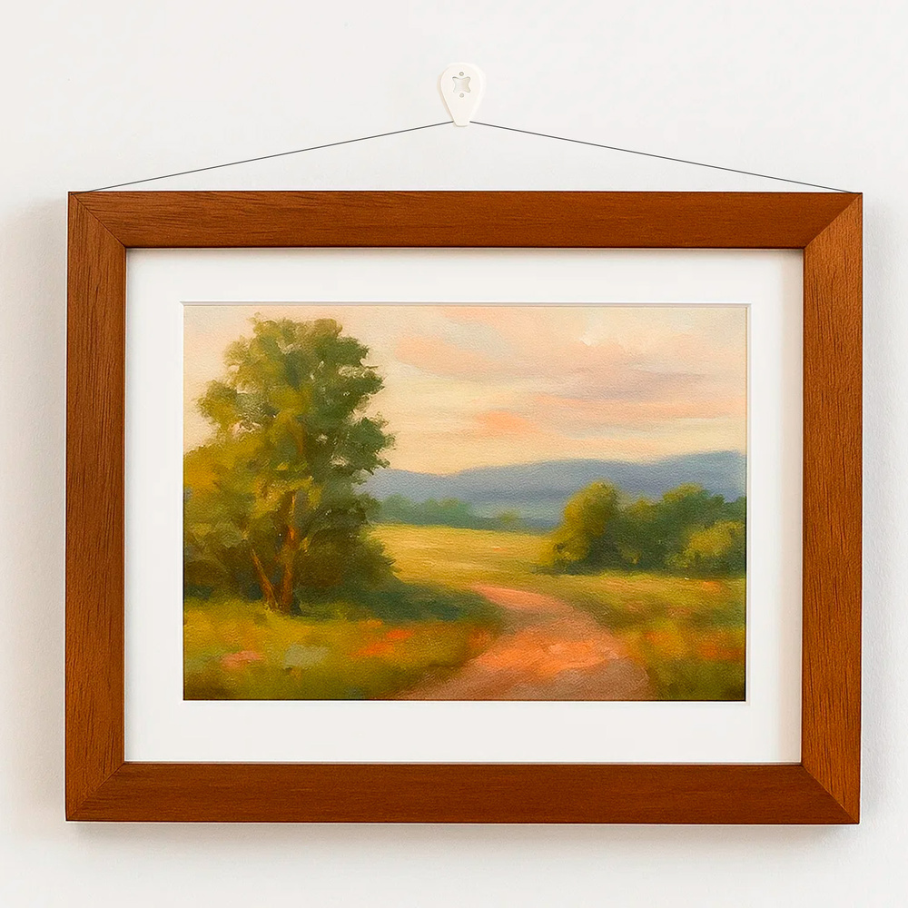 Cuelga Cuadros Gancho Pequeño (Blister 4 unidades) Clavar