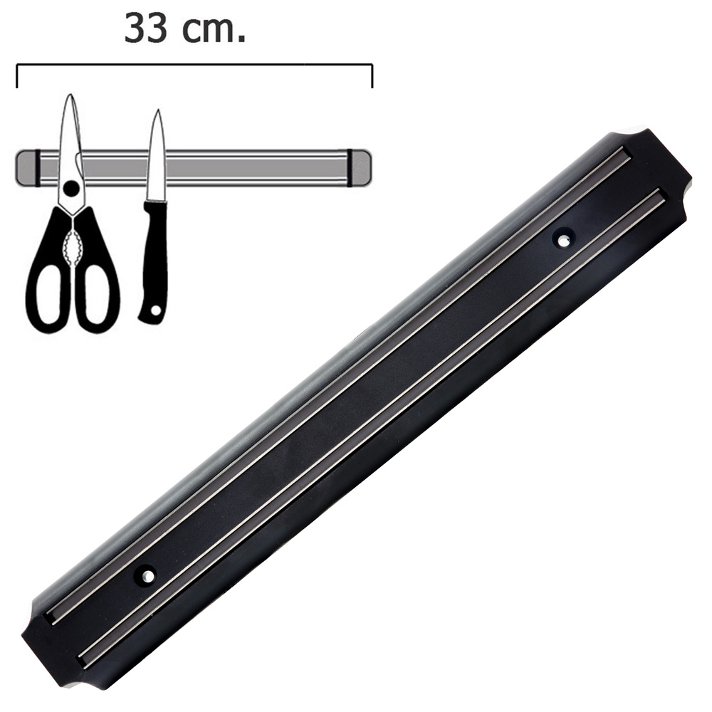 ▷🥇 distribuidor iman barra 33 cm para colgar cuchillos / multiusos