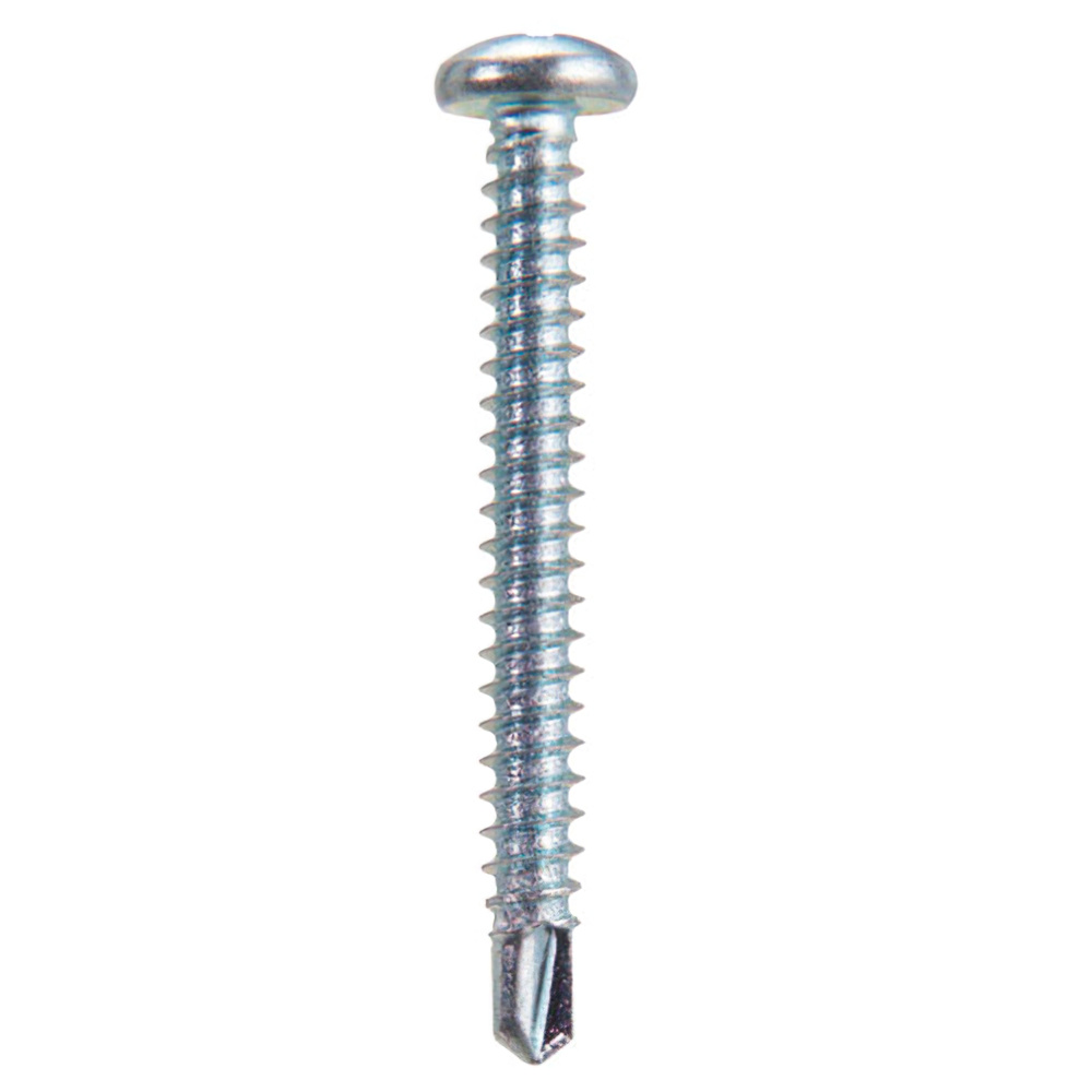 Tornillo Punta Broca con Cabeza Plana, 4,2x13mm, Cincado PROMOFIX, Cajita  1000 - La tienda del plaquista