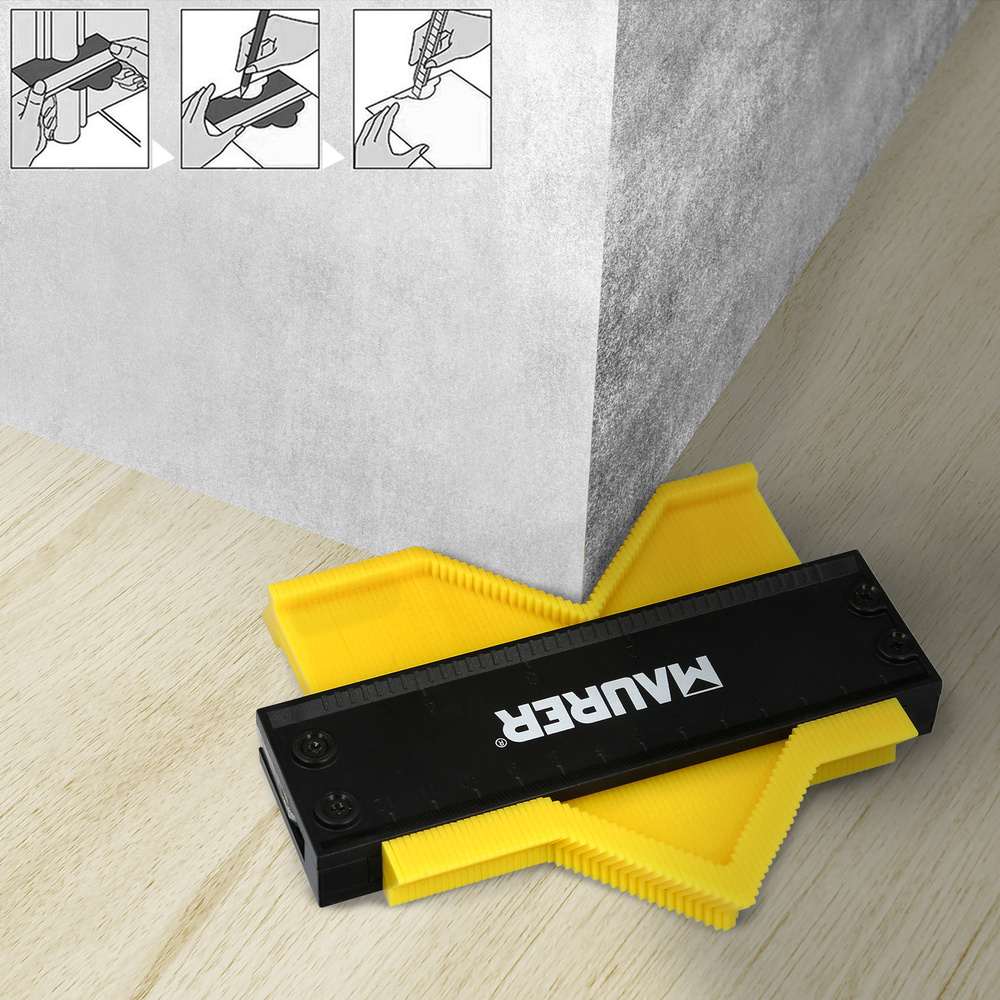 Medidor De Contornos 130x250 mm. Con Bloqueo