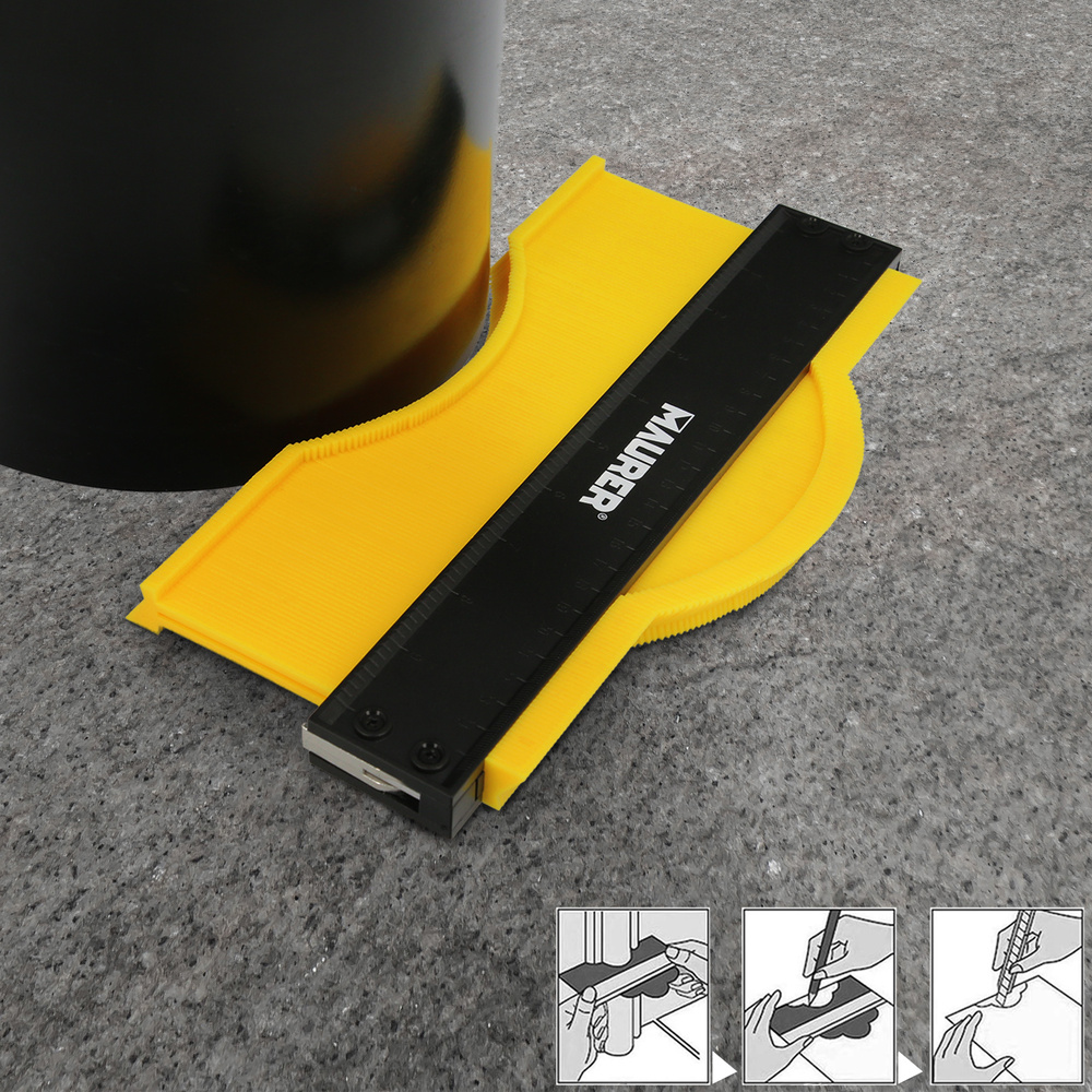 Medidor De Contornos 130x250 mm. Con Bloqueo