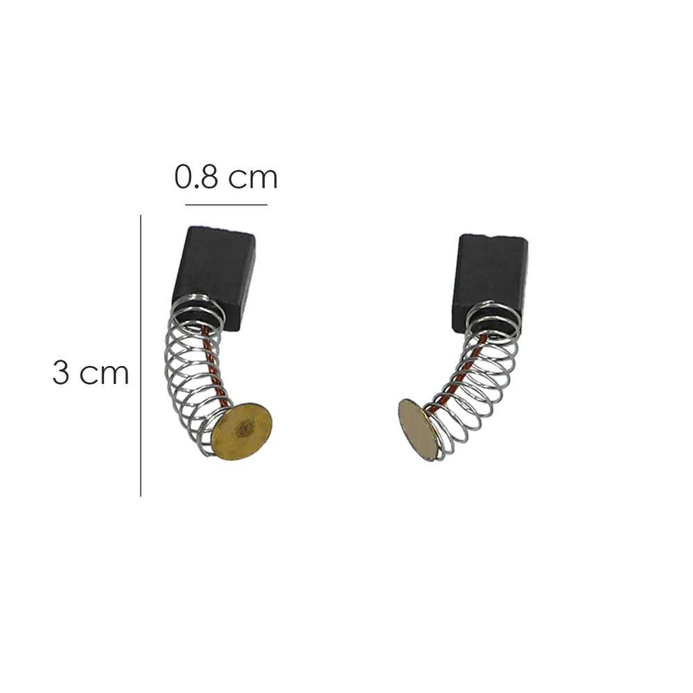 Juego Escobillas 2 Piezas Para Amoladora 07020554