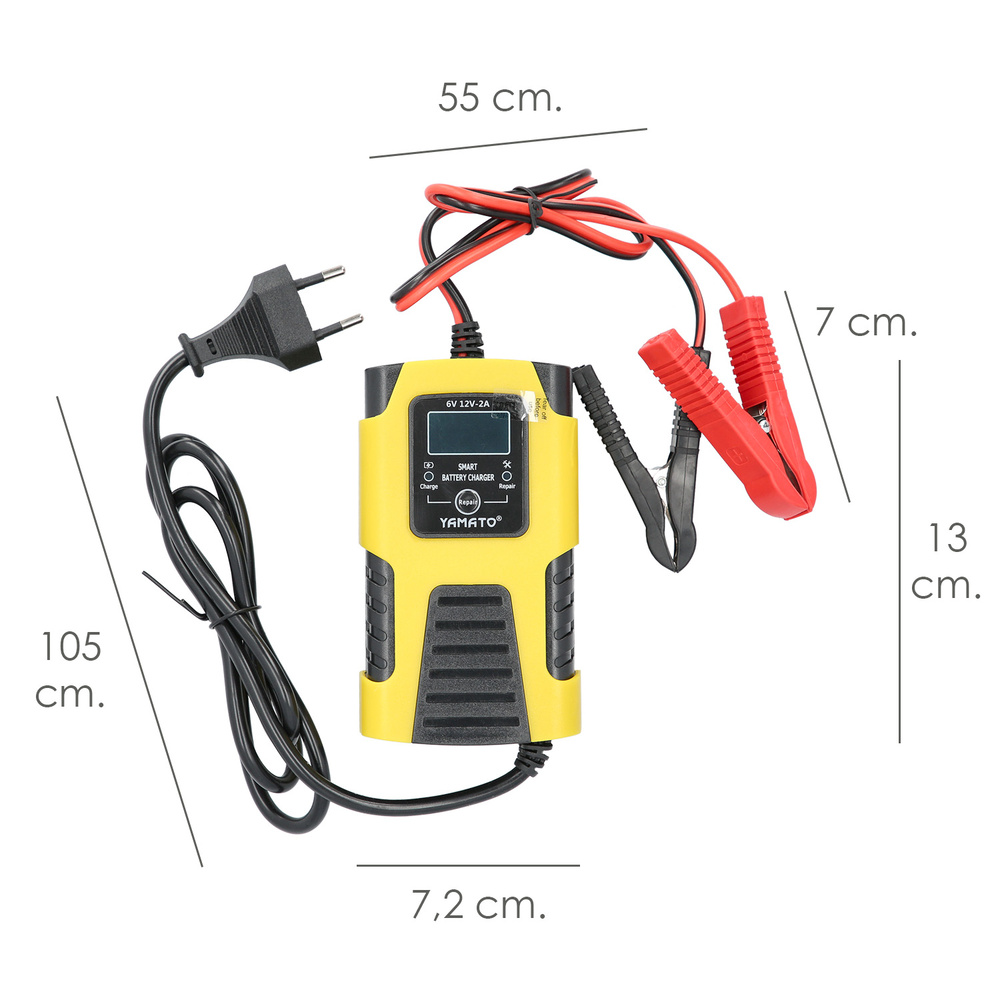 Carga Baterias Con Mantenedor 6V /12 V. Para Baterias de 4 a 40 Ah.