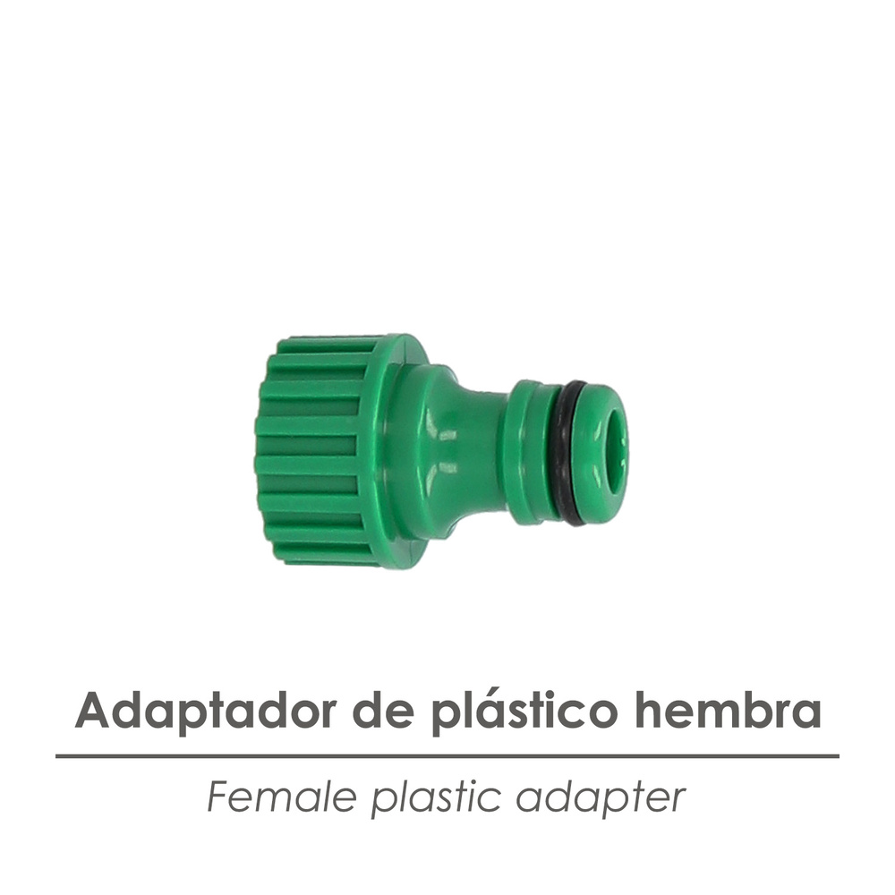 Adaptador Manguera Plastico 1/2 Hembra Granel