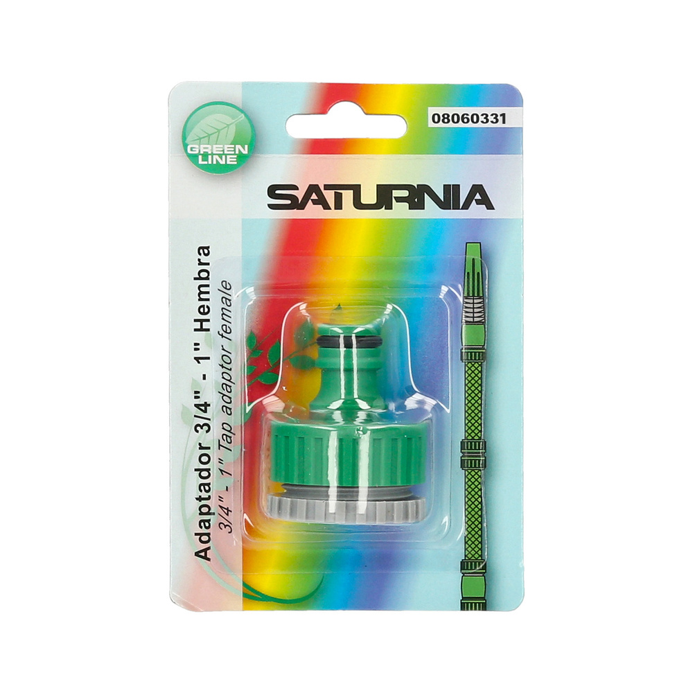 Adaptador Manguera Plastico 3/4 - 1/2