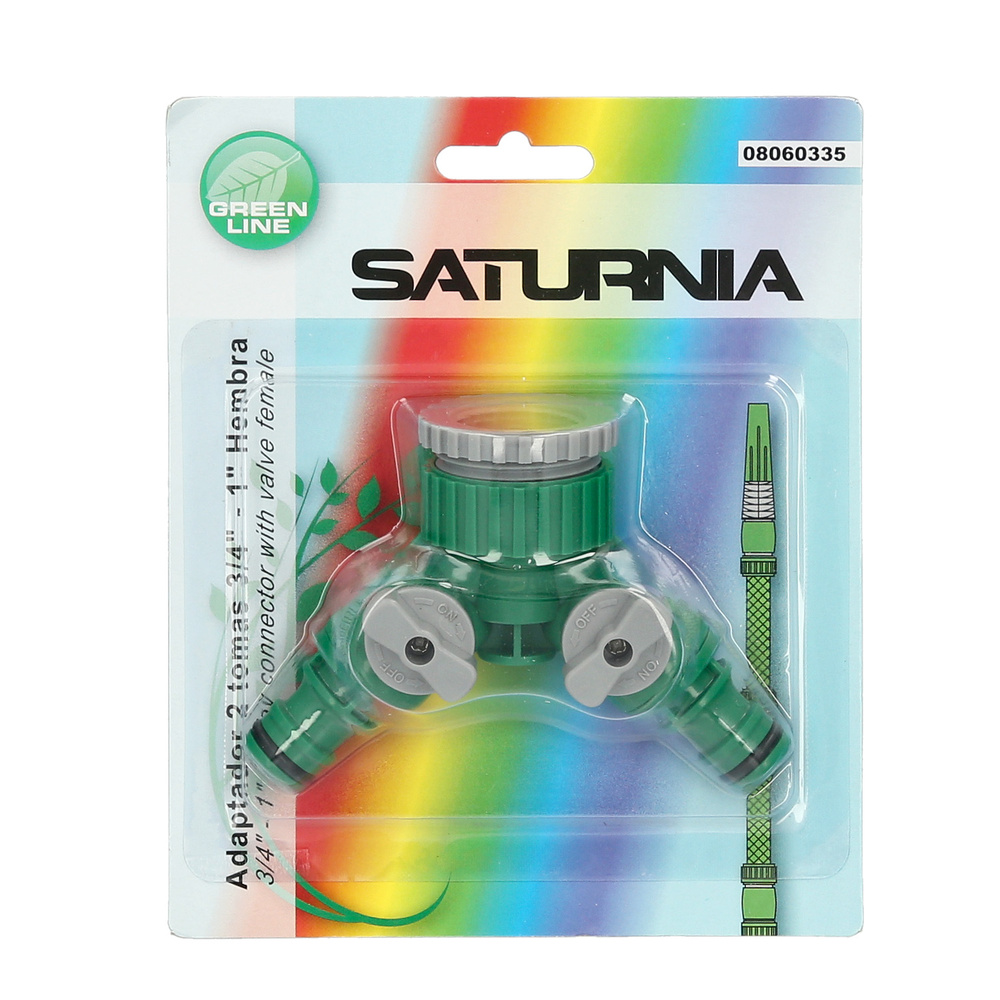 Adaptador Manguera Plastico 3/4 - 1