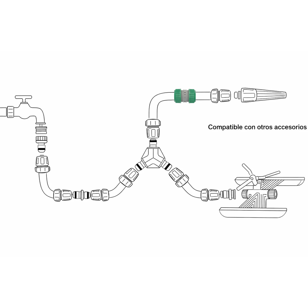 Reparador Manguera Plastico 3/4        Blister