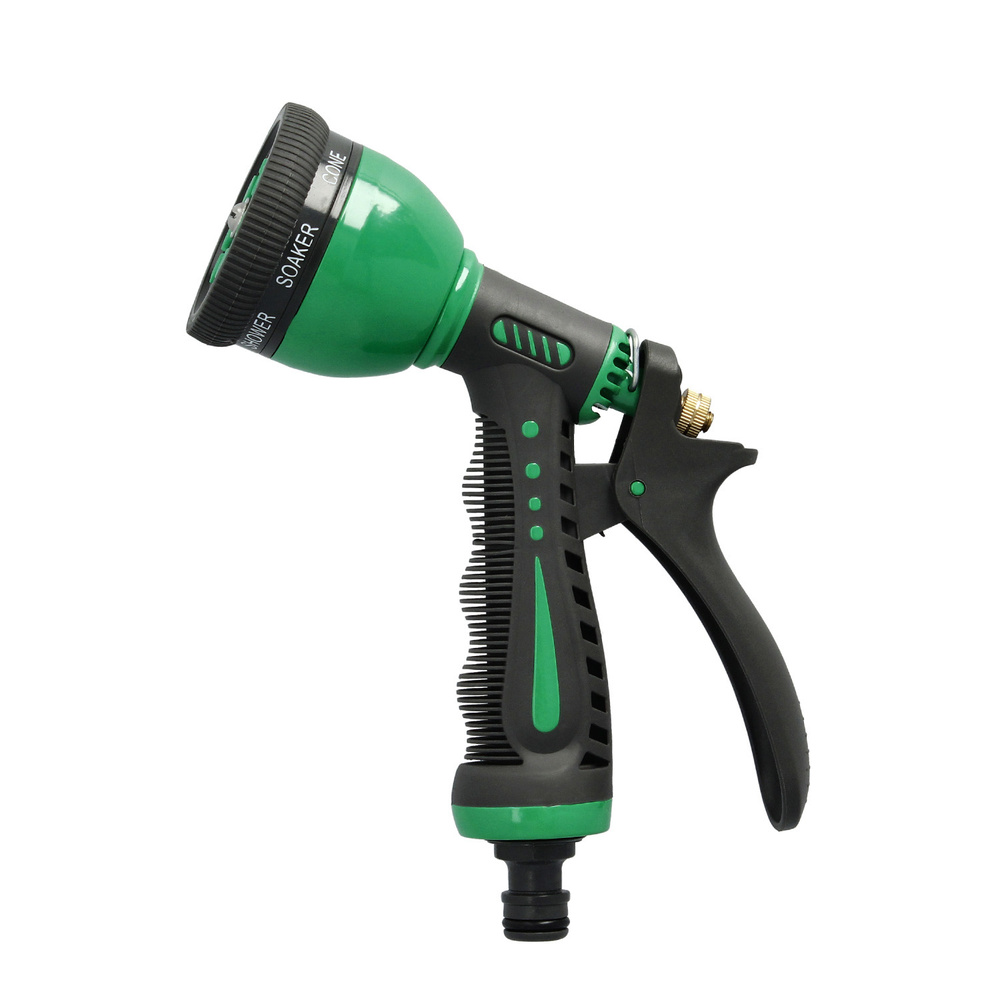 Pistola Riego Manguera Metal Plus 7 Posiciones 