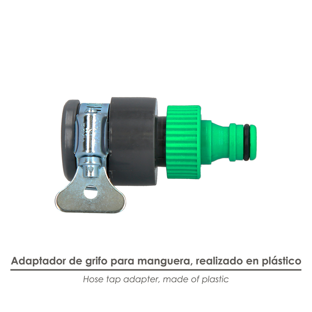 Adaptador Manguera Plastico Para Grifo  Blister