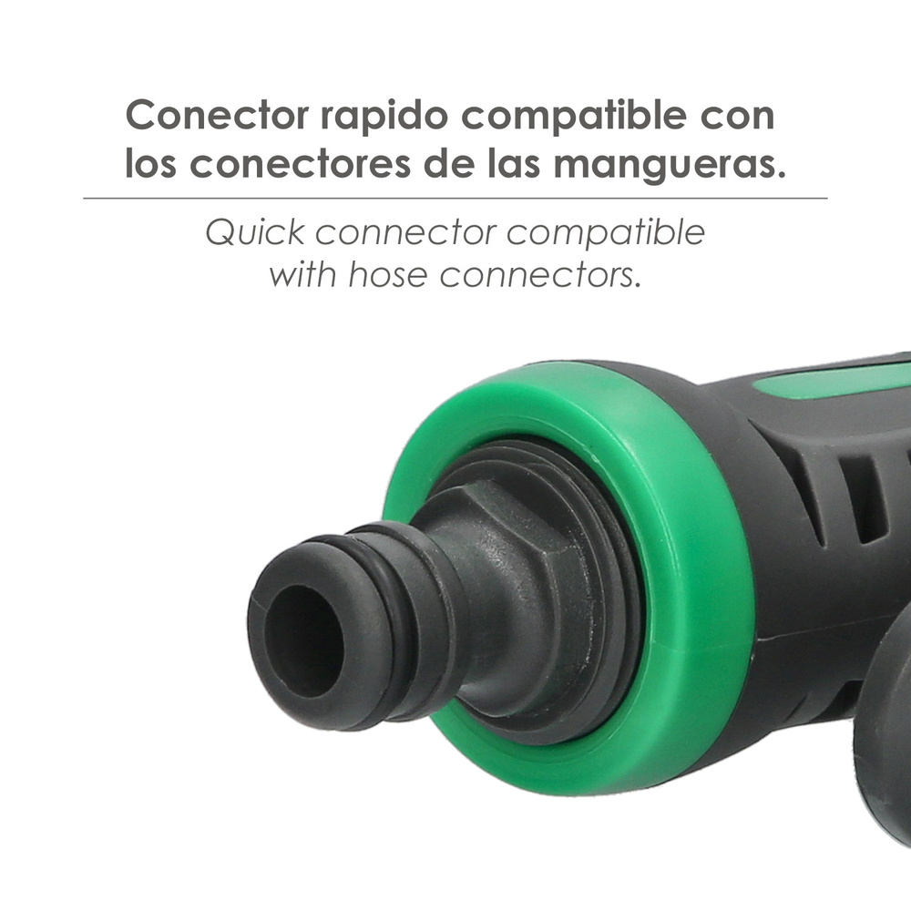 Pistola Riego Plastico 7 Posiciones
