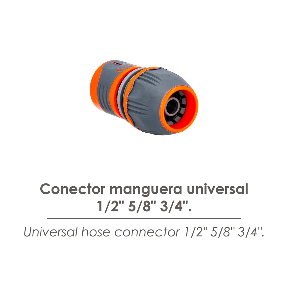 Conector Manguera Plastico Universal  1/2