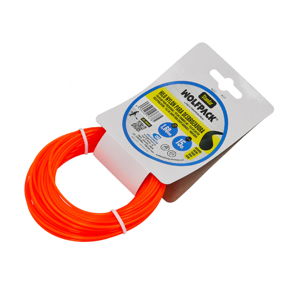 Hilo Nylon Redondo 1,6mm (Rollo 15mt.) 