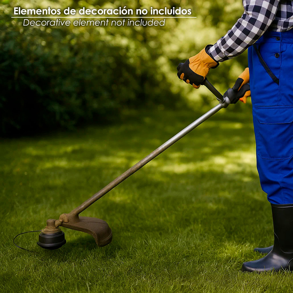 Hilo Nylon/Aluminio Cuadrado Profesional 3,5mm (Rollo 10mt.)