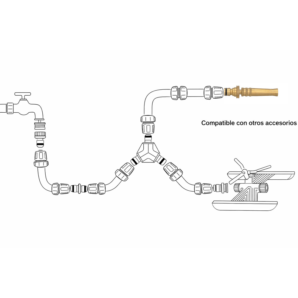 Lanzarriegos Graduable Laton 