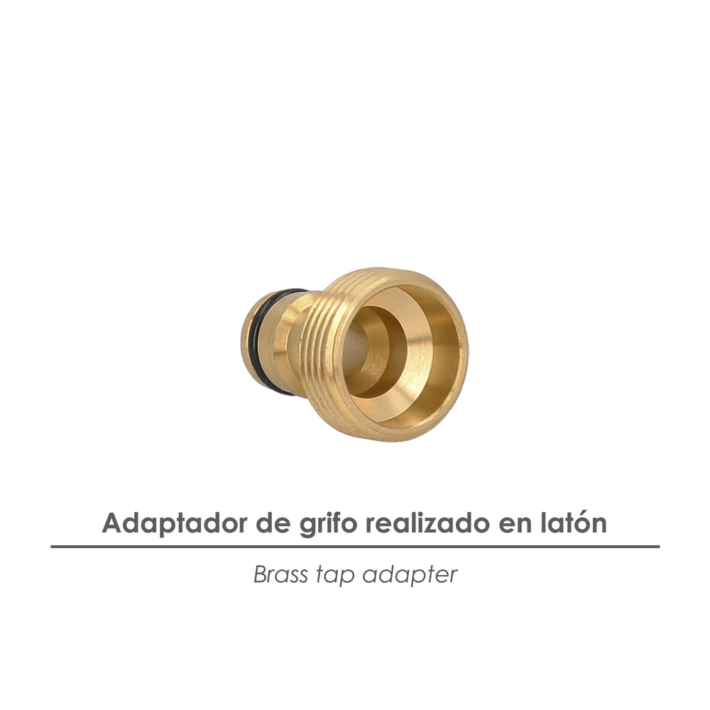 Adaptador Manguera Laton  3/4