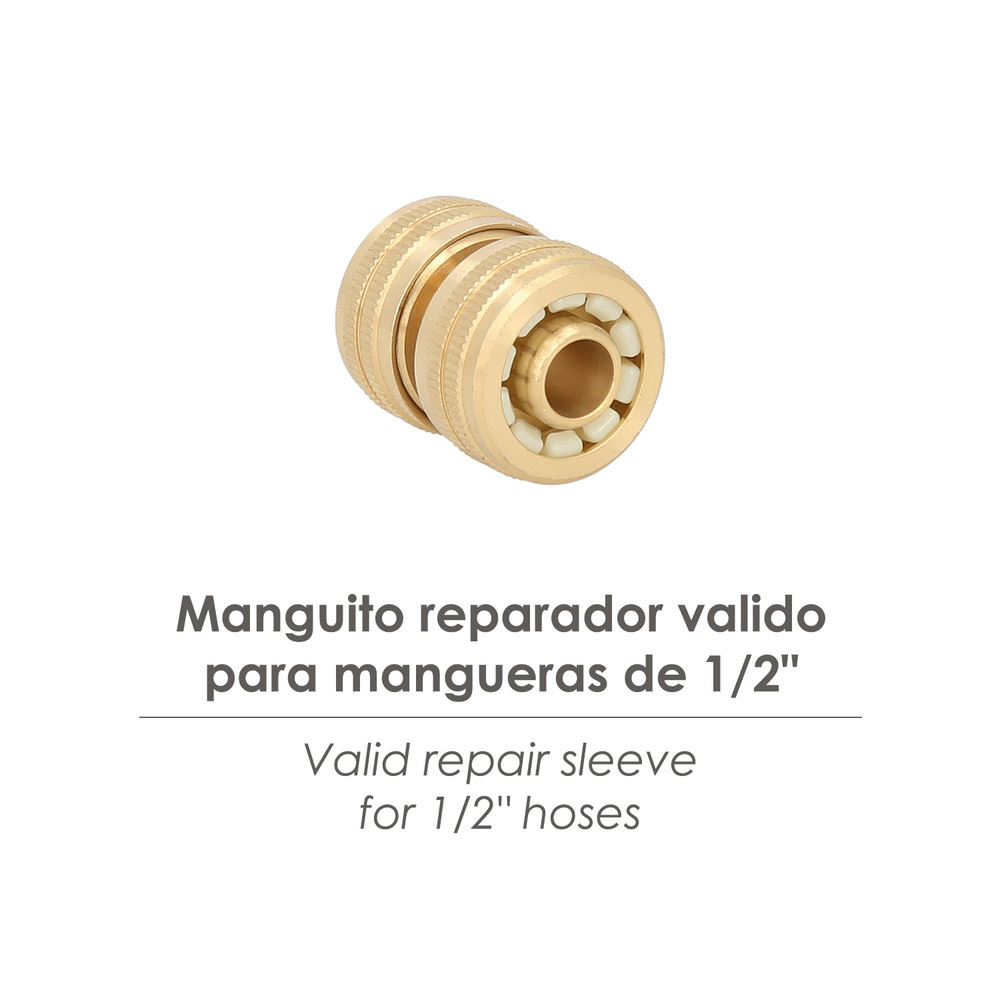 Reparador Mangueras Laton 1/2