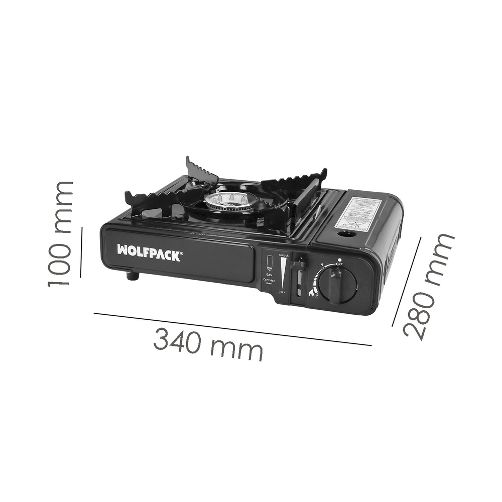 Cocina Gas A Cartucho Con Maletin. Certificacion EN 17476/2021