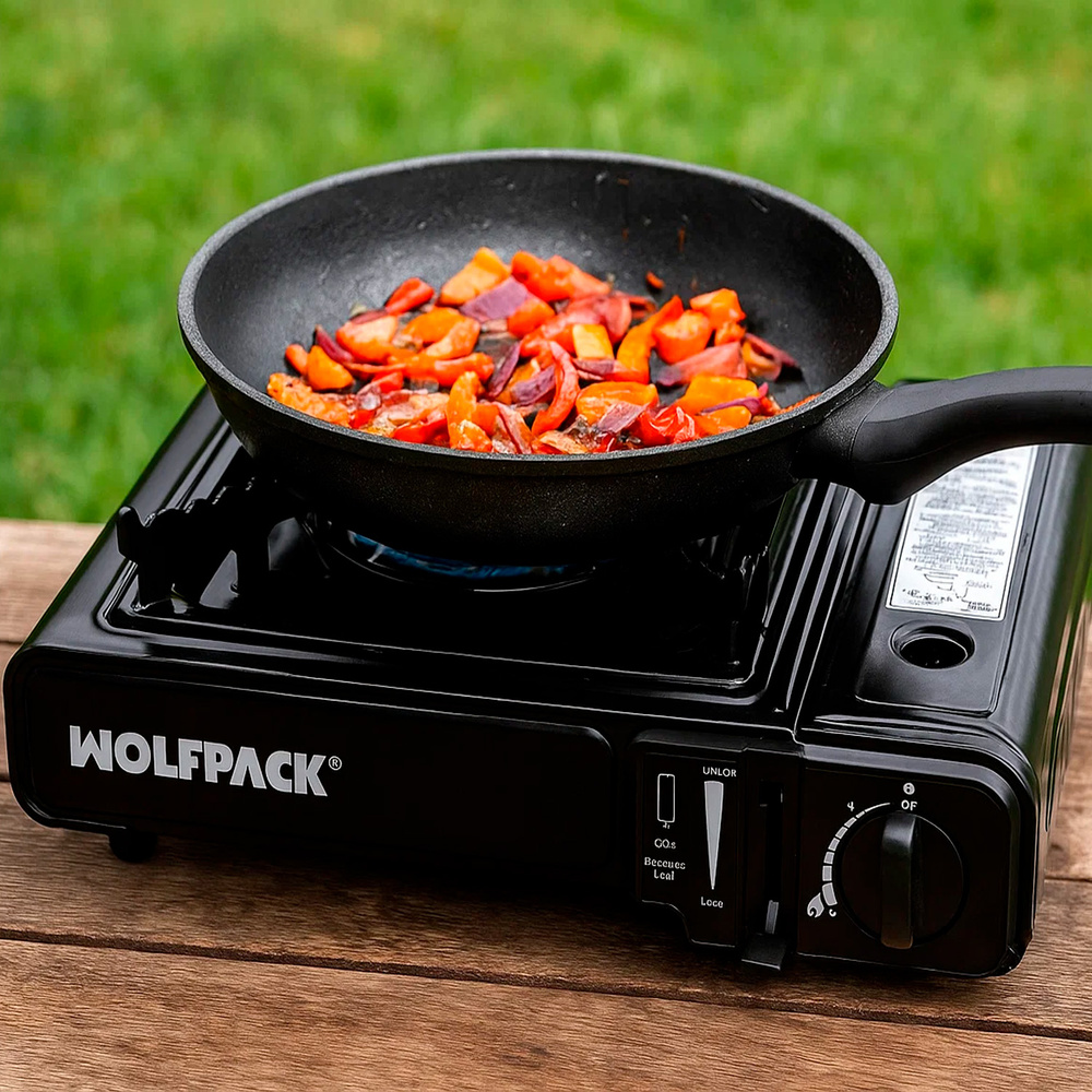 Cocina Gas A Cartucho Con Maletin. Certificacion EN 17476/2021