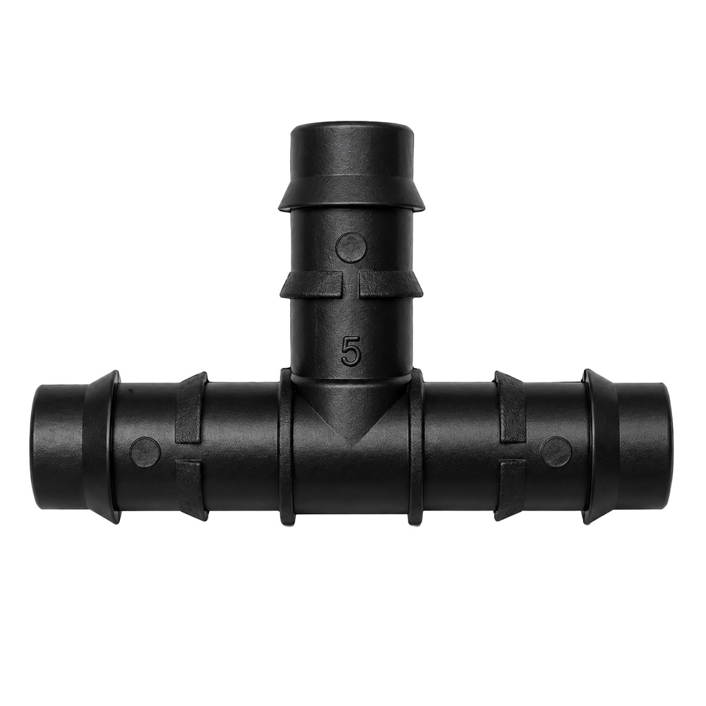 Te Simple Para Tuberias Goteo Ø 16 mm. (Bolsa 100 Piezas) Riego Por Goteo, Microaspersión, Nebulización