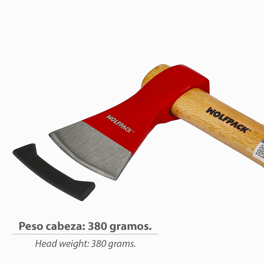 Hacha Con Mango Vizcaina 380 Gramos