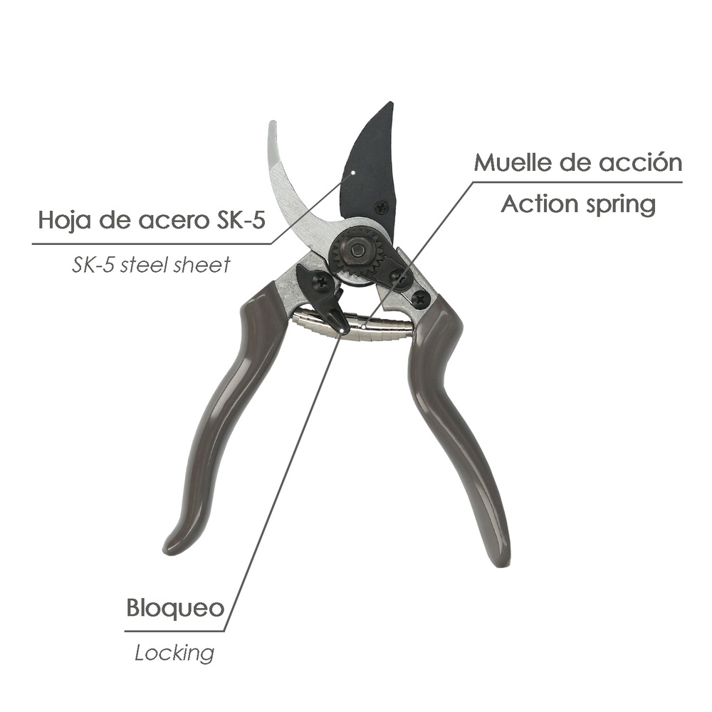 Tijeras Podar KS-8T 215 mm.1 Mano