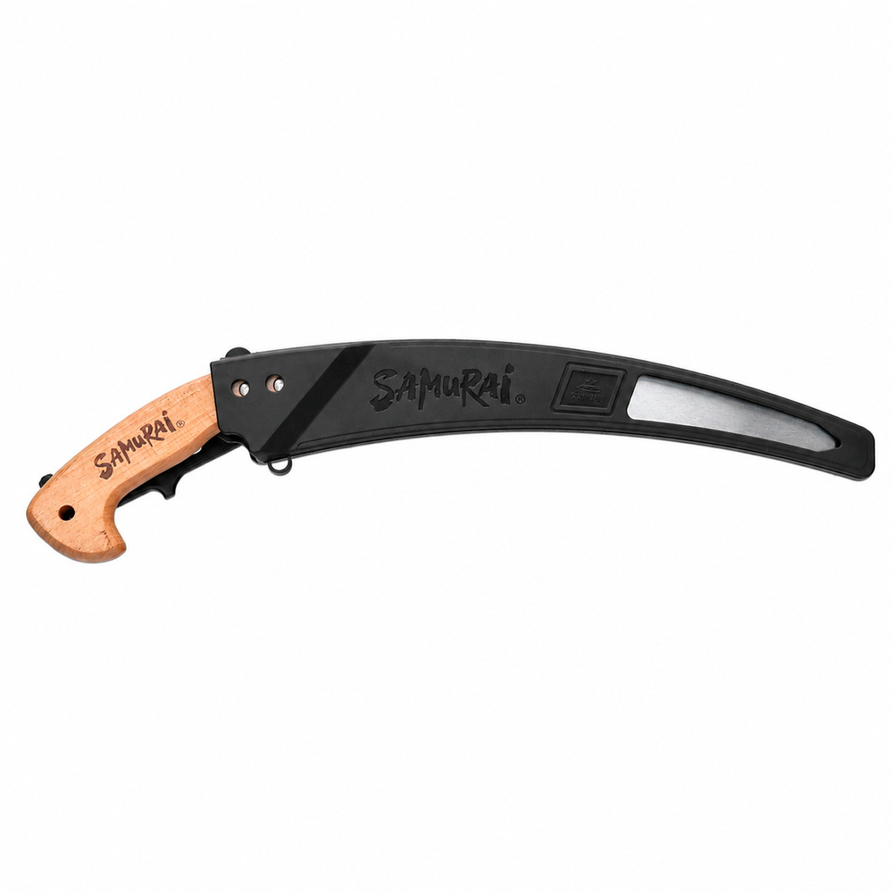 Serrucho Samurai Curvo Mango Madera   330 mm.