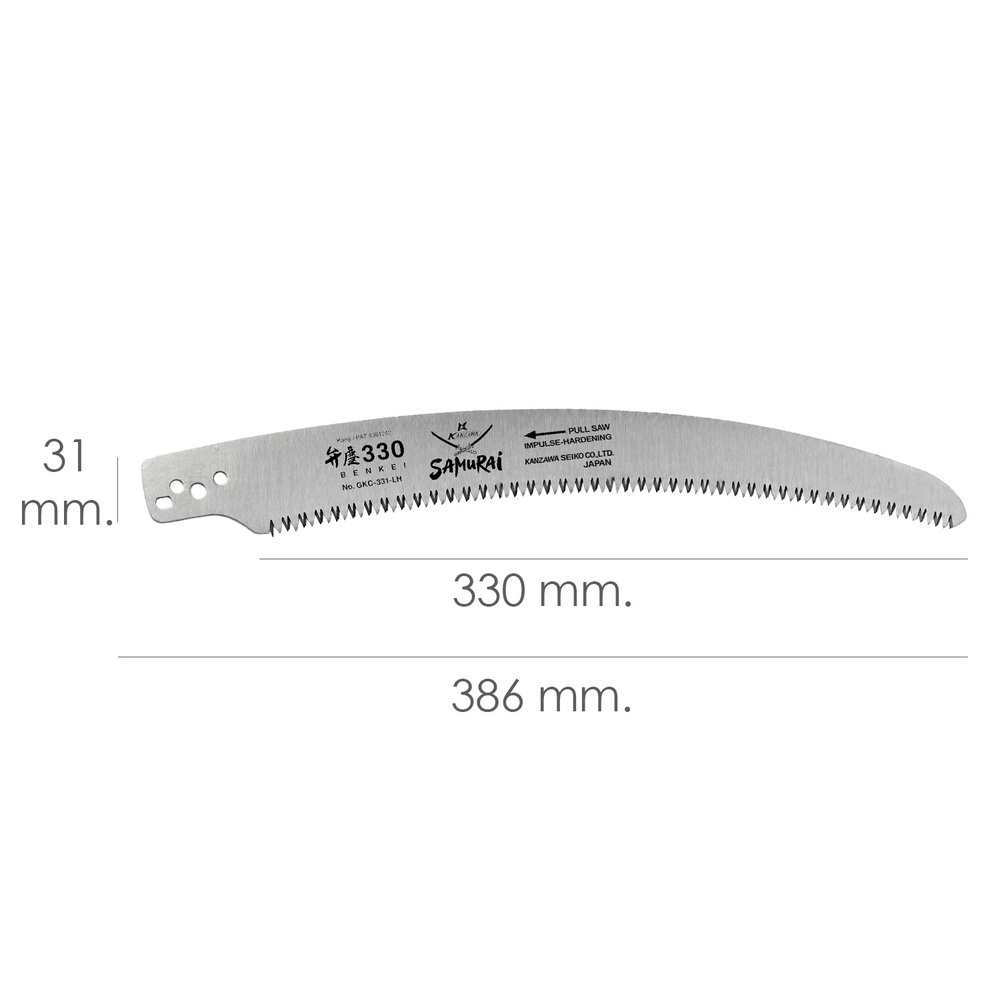 Hoja Recambio Serrucho Samurai GKC 330 L