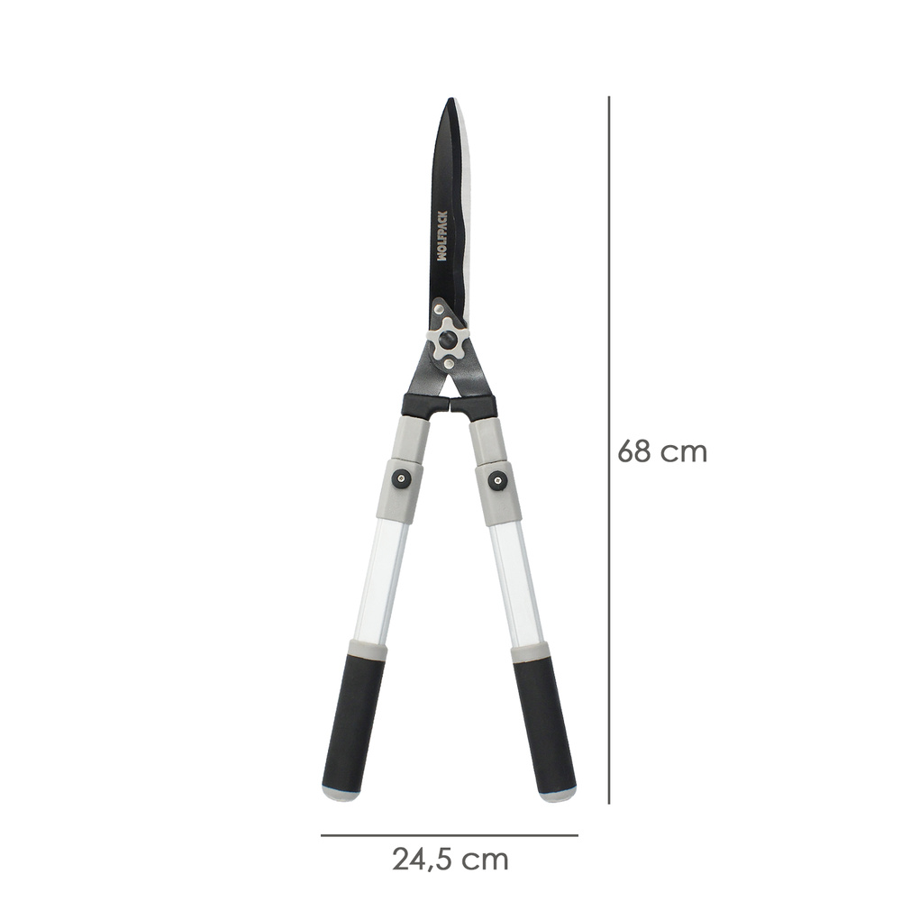 Tijeras Podar Setos 2 Manos Aluminio Telescopicas