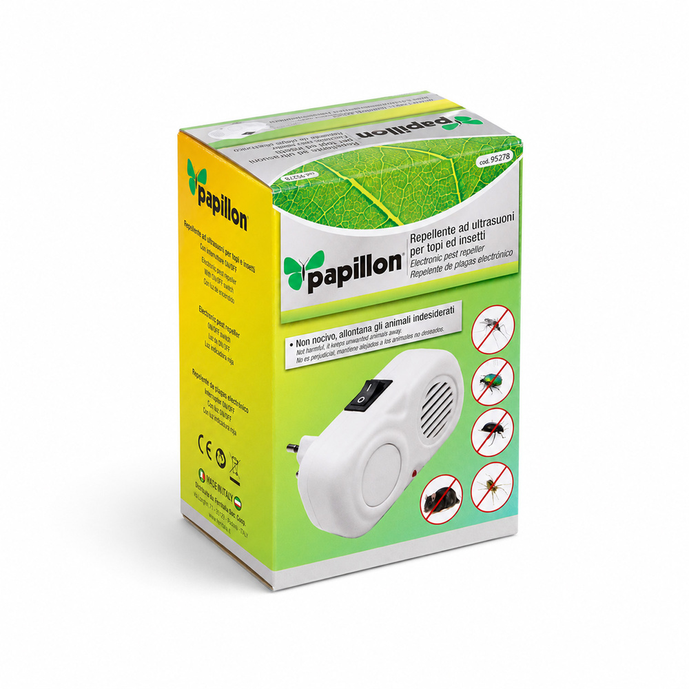 Ahuyentador Ultrasonidos Universal 60 m².