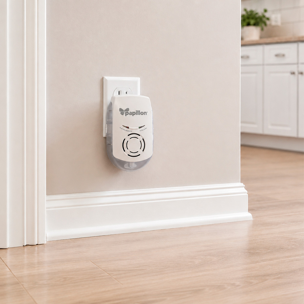 Ahuyentador Ultrasonidos y Electromagnético Para Ratones E Insectos