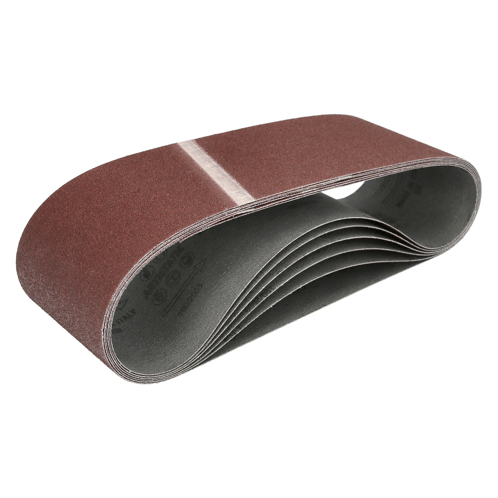 Lija Recambio Banda 100 x 690 mm. Grano 80 (6 Piezas)