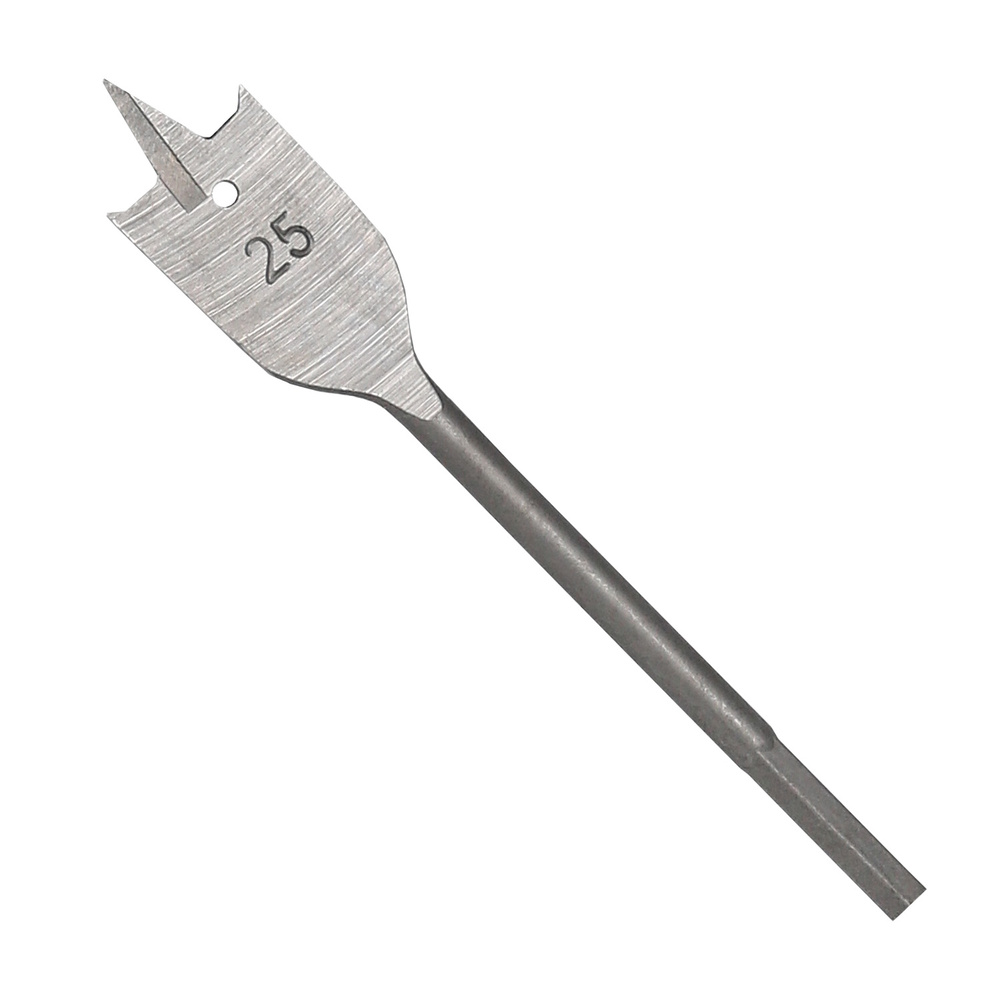 Broca Plana Madera 3 Puntas Wolfpack   25,00 mm.