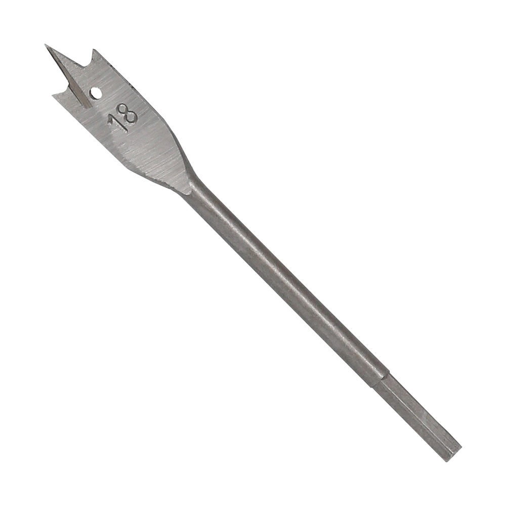 Broca Plana Madera 3 Puntas Wolfpack   18,00 mm.