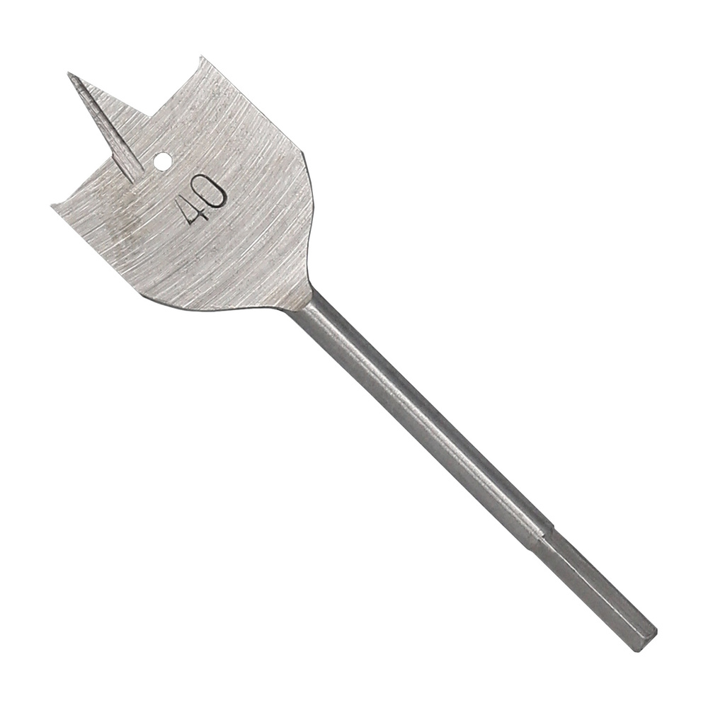 Broca Plana Madera 3 Puntas Wolfpack   40,00 mm.
