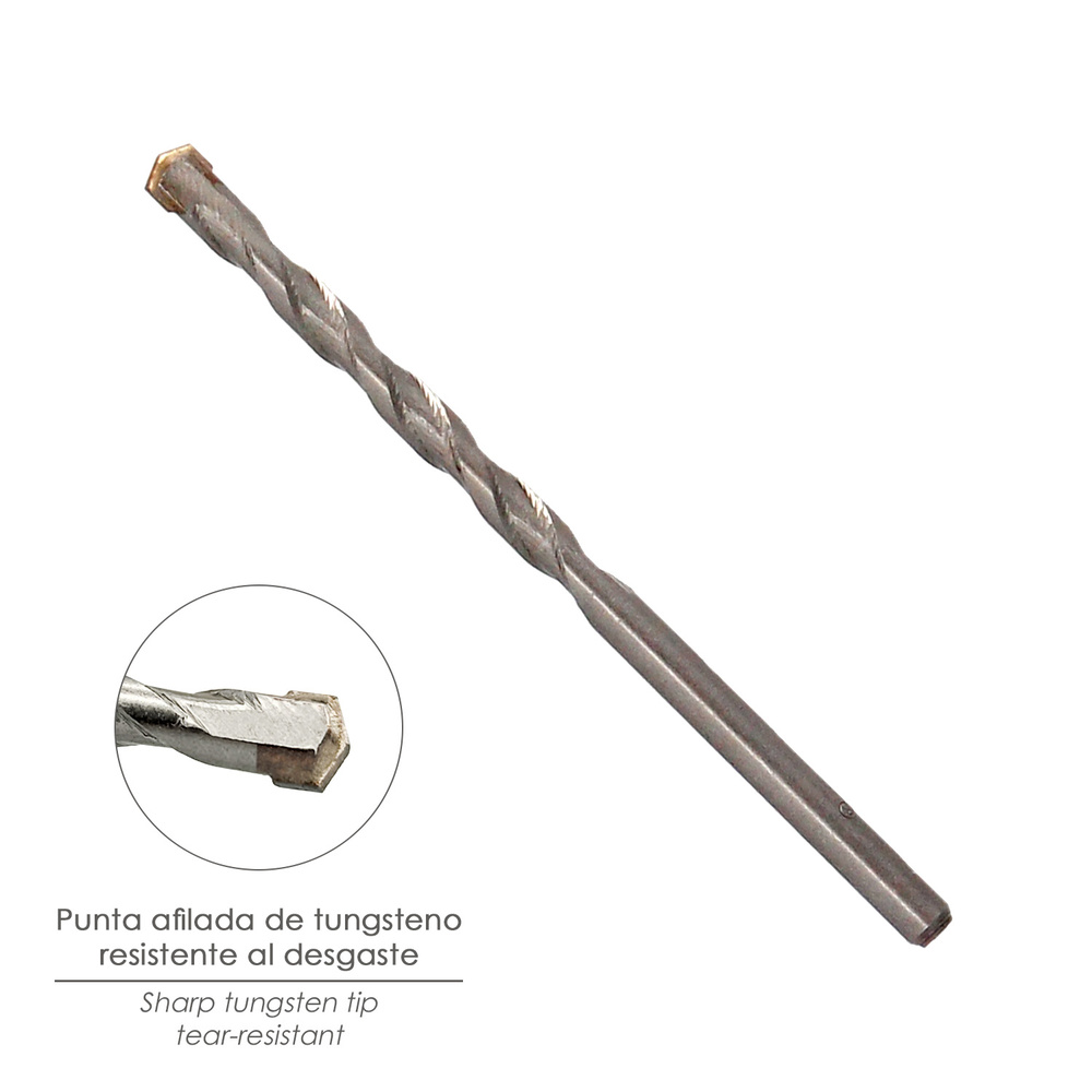 Broca Wolfpack Widia Piedra Ø 10 mm. Din 8039 Punta de Tungsteno
