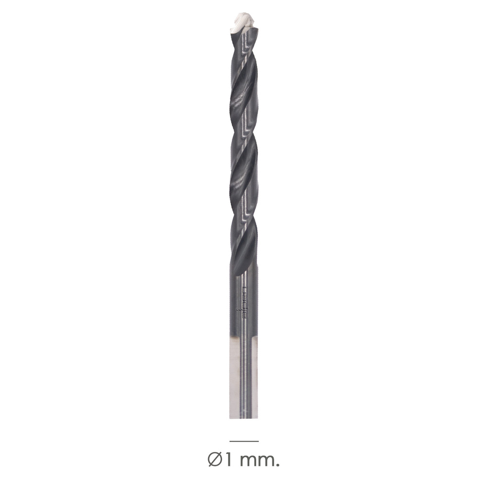 Broca Alpen Hss Metal Head Ø 1,00 mm. Tecnologia PEC Con 3 Filos de Corte