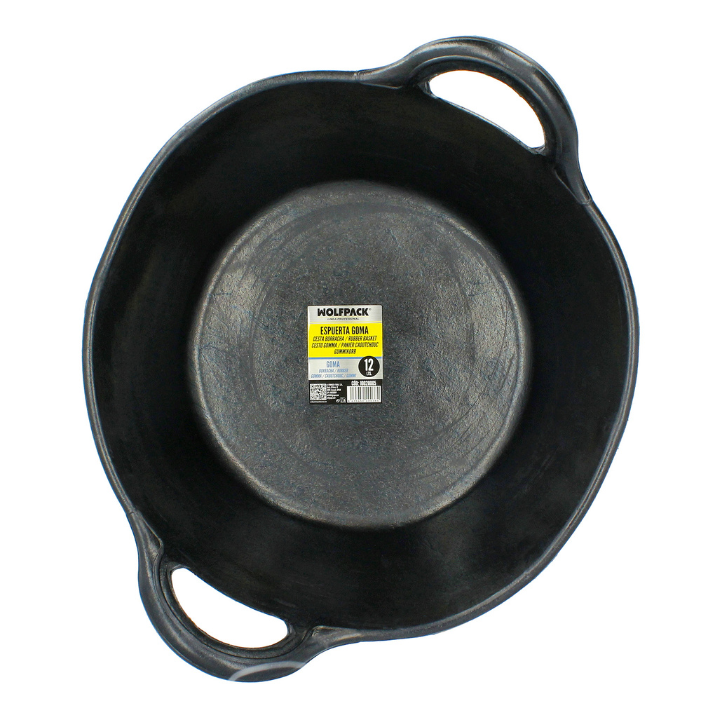 Espuerta Goma Wolfpack   12 l.