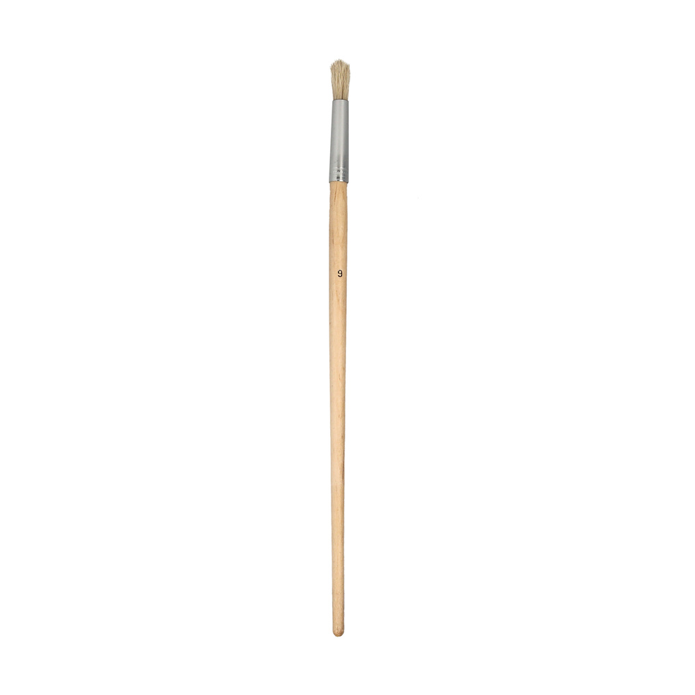 Pincel Brico Redondo Cerda Blanca Nº  9