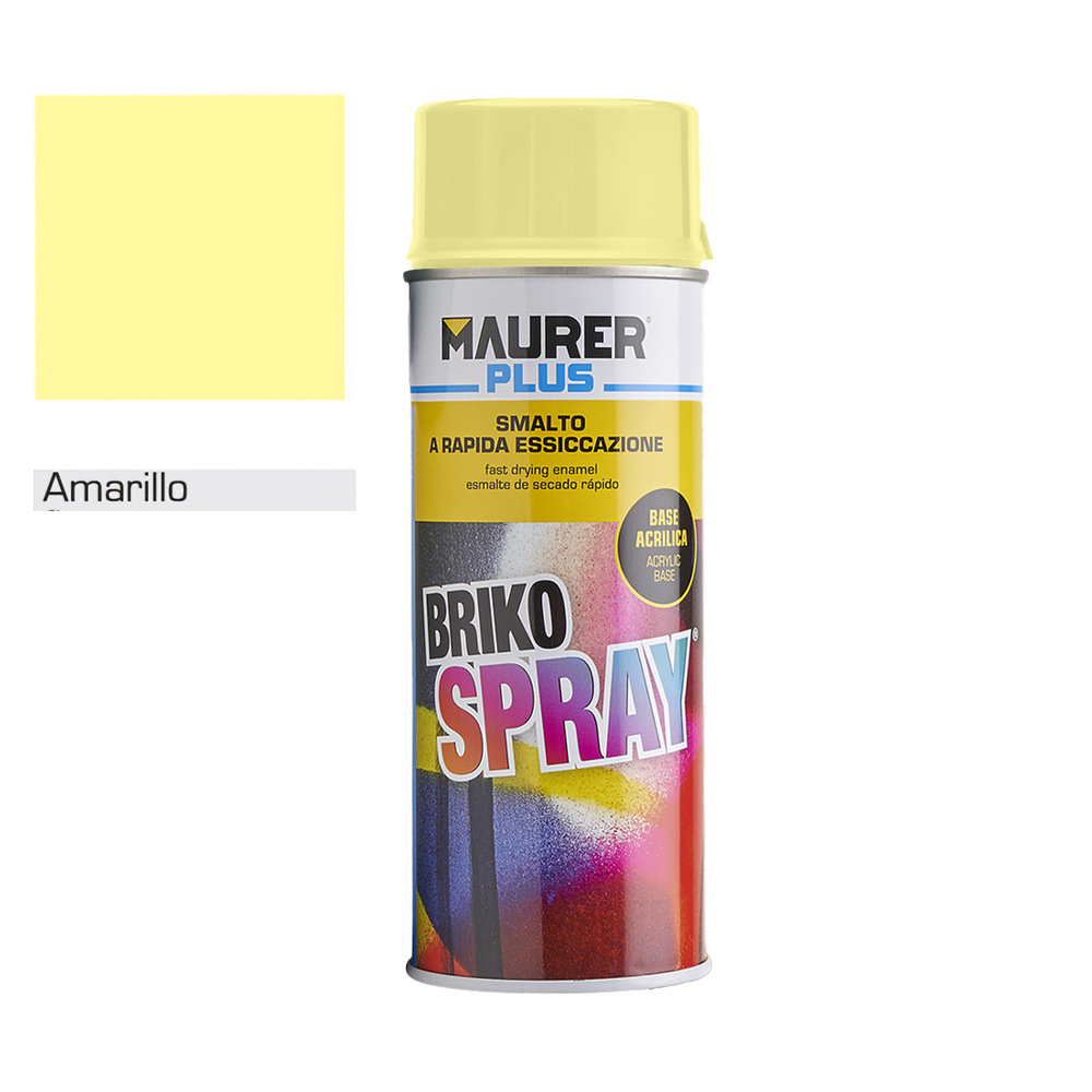 ▷🥇 distribuidor spray pintura amarillo claro trafico 400 ml