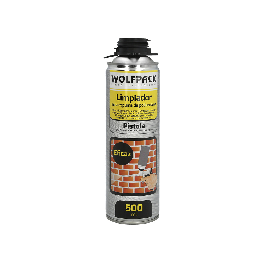 LIMPIADOR ESPUMA POLIURETANO, Spray 500 ml