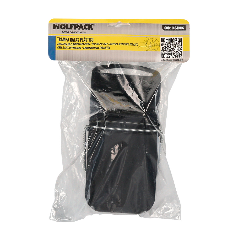 Trampa Ratas / Ratones Plastico 19 x 9 cm. 