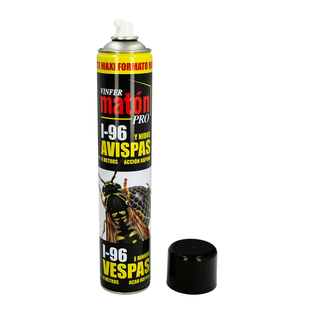 Insecticida Spray Avispas y Nidos Avispas Con Alcance 4 Metros 750 Ml.
