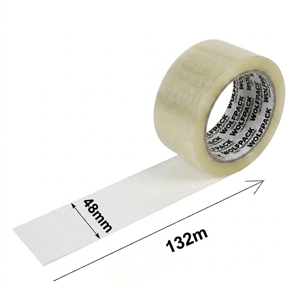 Cinta Embalar Transparente 48 mm. x 132 m.