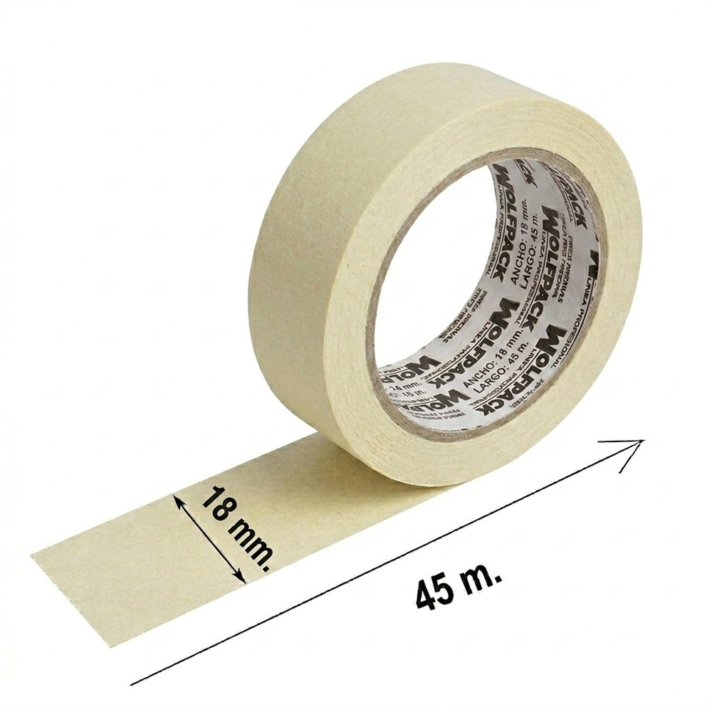 Cinta Pintor Carrocero 18 mm. x 45 m.
