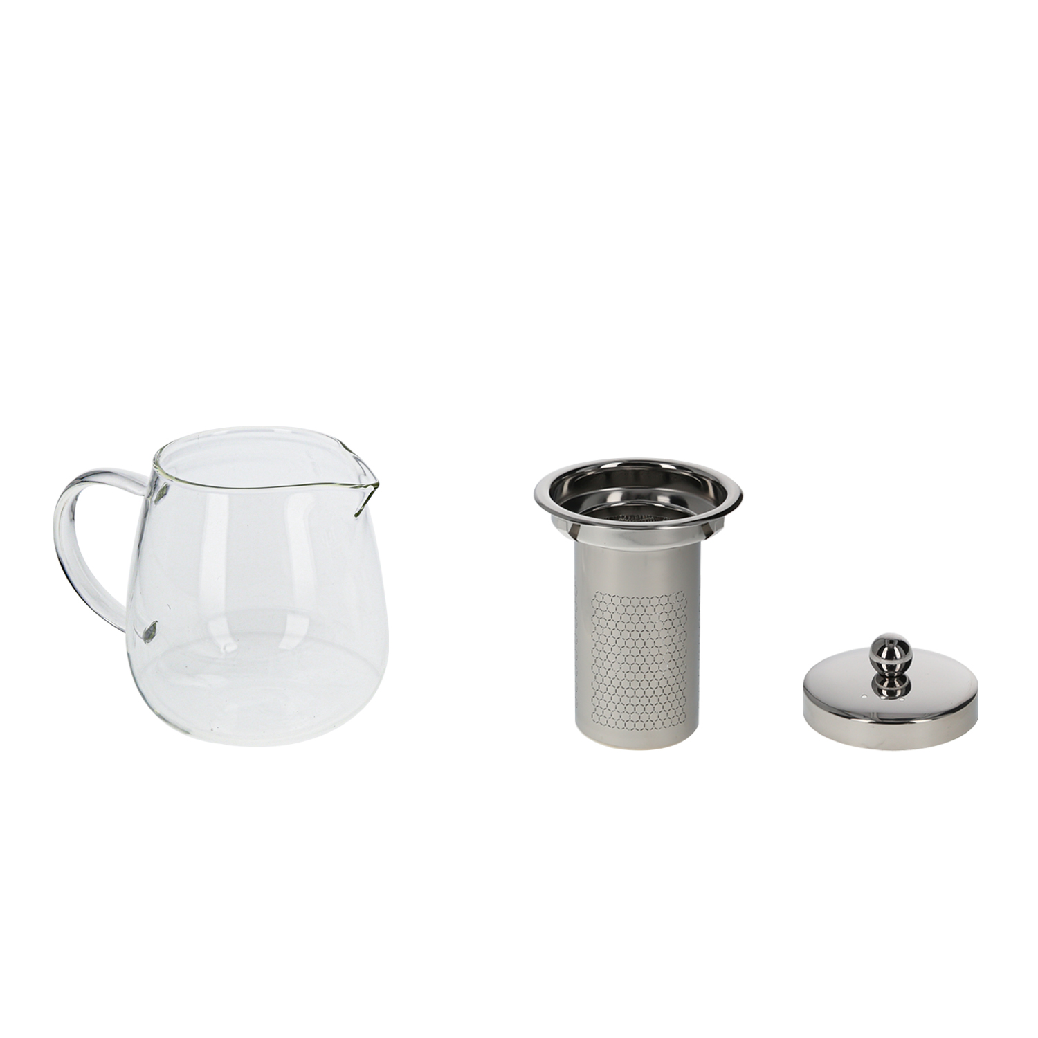 Tetera De Cristal 750 Ml. Con Filtro Infusor De Acero Inoxidable Tetera De Cristal 750 ml. Con Filtro Infusor De Acero Inoxidable