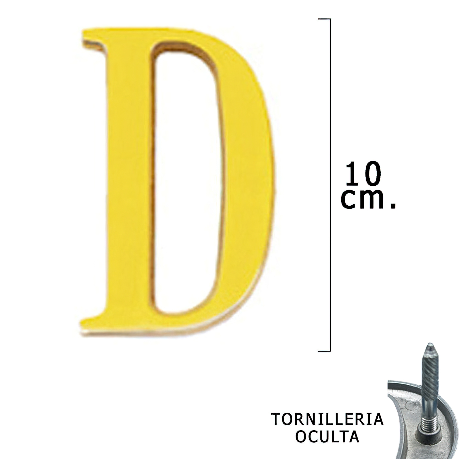 Letra Latón